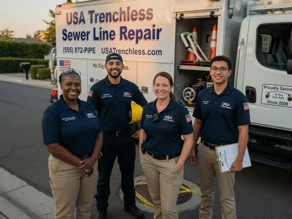 Sewer Line Repair company in Gracemont, OK